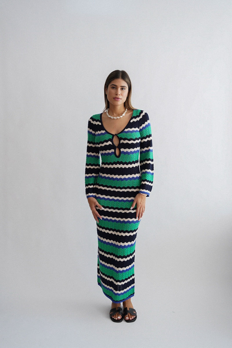 Danostia Knit Maxi Dress