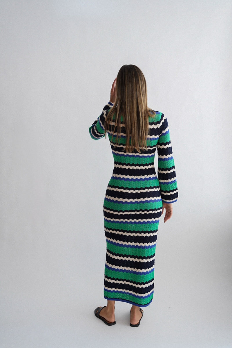 Danostia Knit Maxi Dress