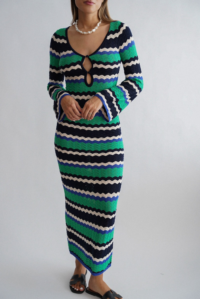 Danostia Knit Maxi Dress