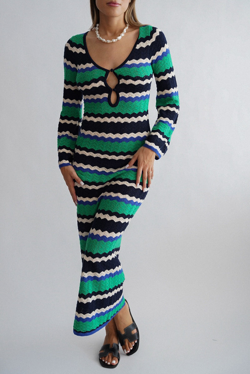 Danostia Knit Maxi Dress