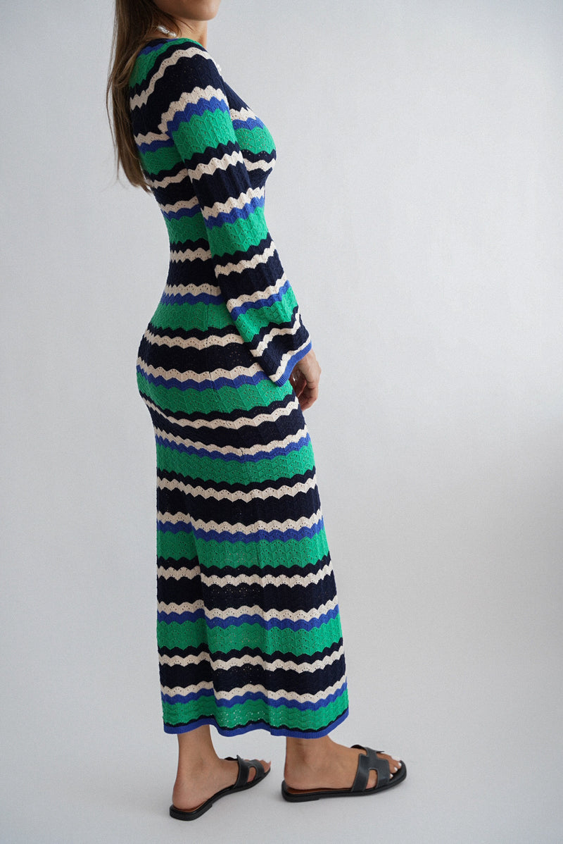 Danostia Knit Maxi Dress