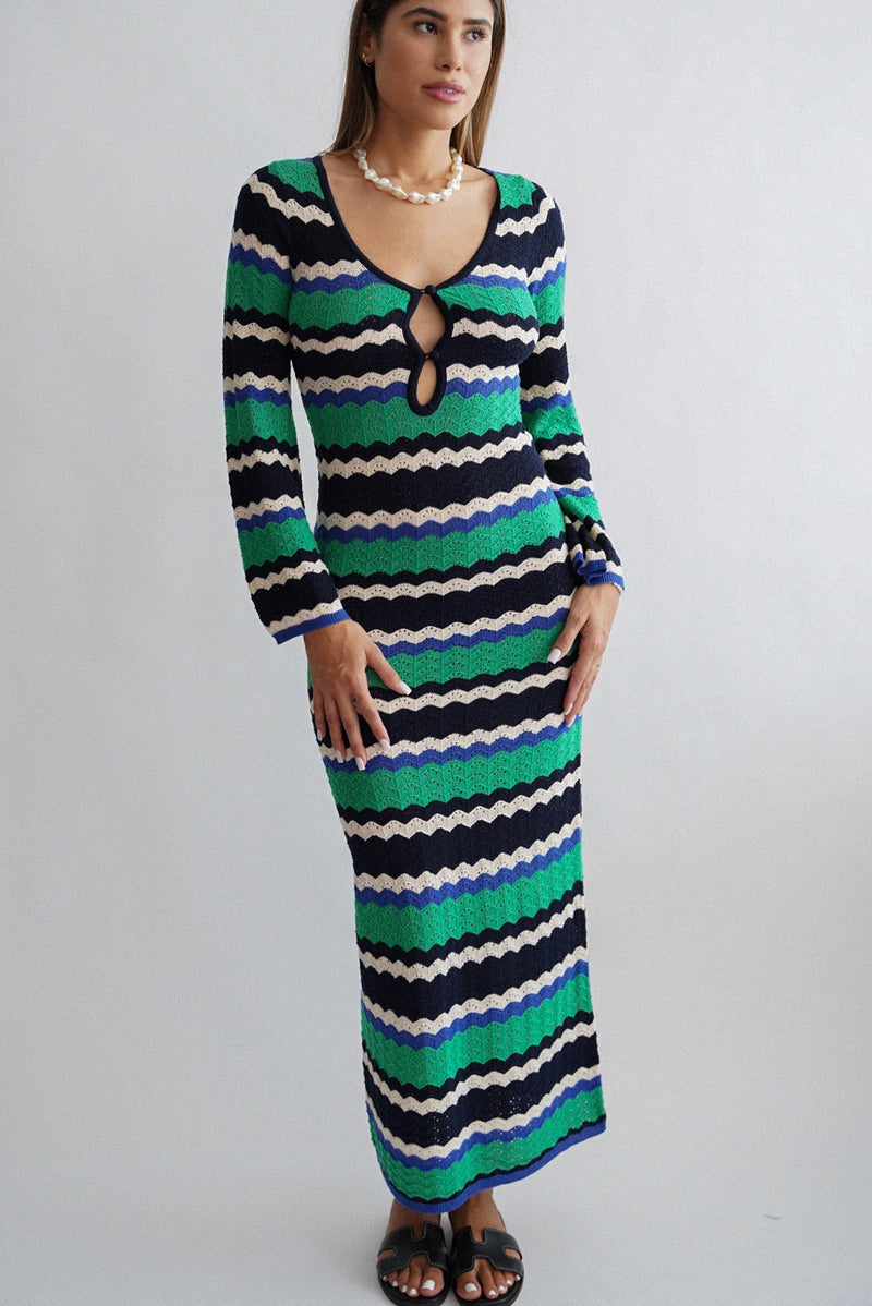 Danostia Knit Maxi Dress